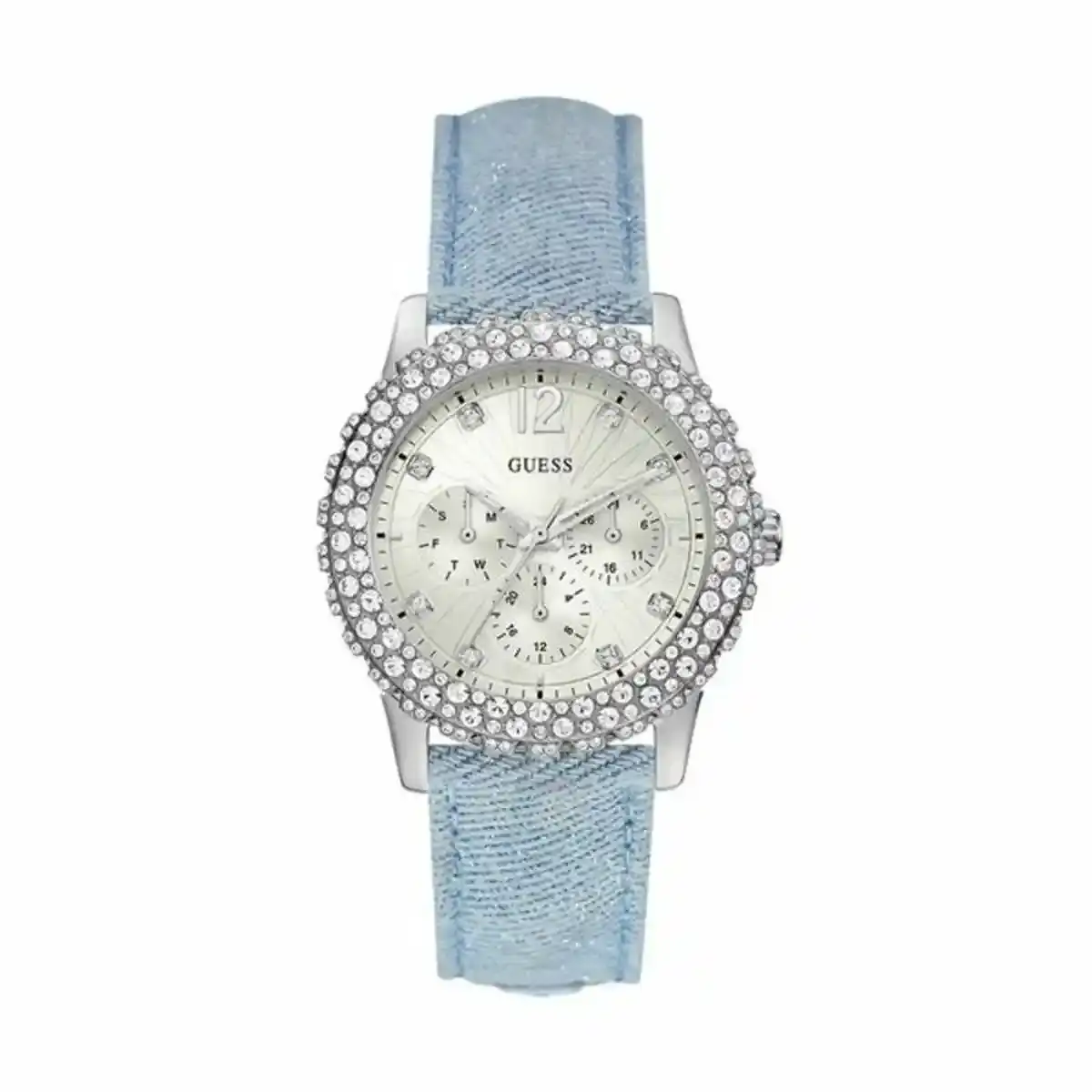 Montre femme guess w0336l7 o 40 mm _9128. DIAYTAR SENEGAL - Où Choisir Devient une Expérience Personnalisée. Explorez notre boutique en ligne pour découvrir des produits qui s'adaptent à votre style et à votre essence.