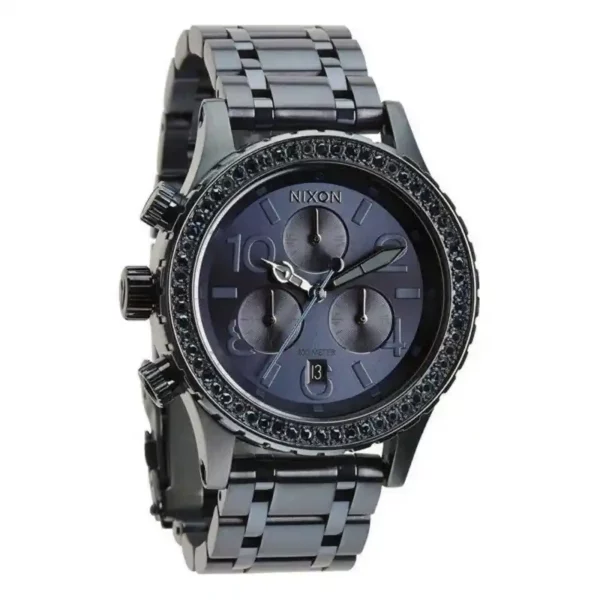 Montre unisexe nixon a4041880 38 mm _2569. DIAYTAR SENEGAL - Votre Plateforme pour un Shopping Inspiré. Explorez nos offres variées et découvrez des articles qui stimulent votre créativité et embellissent votre vie.