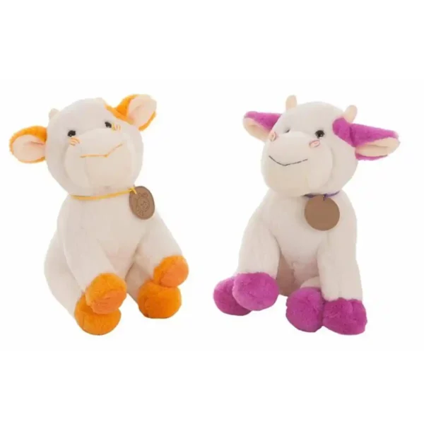 Peluche Vache 24 cm. SUPERDISCOUNT FRANCE