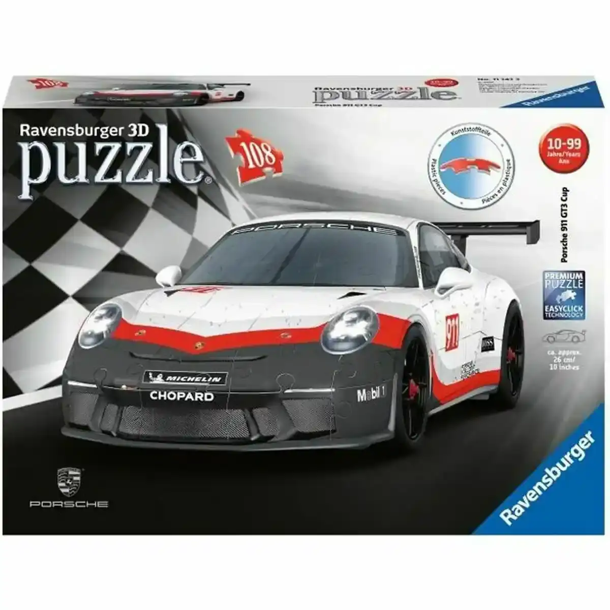Puzzle 3D Ravensburger 11147 108 pièces. SUPERDISCOUNT FRANCE