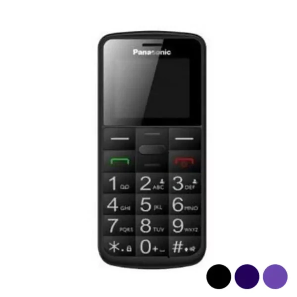 Téléphone mobile pour personnes âgées Panasonic Corp. KX-TU110EX 1,77" TFT Bluetooth LED. SUPERDISCOUNT FRANCE