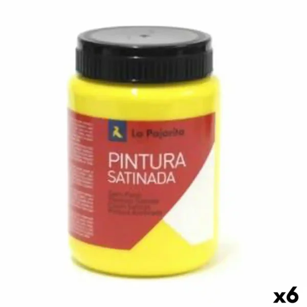 Tempera La Pajarita L-02 Or Jaune Satiné École (35 ml) (6 Unités). SUPERDISCOUNT FRANCE