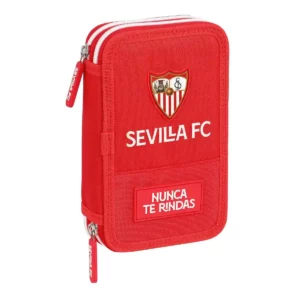 Trousse Double Sevilla Fútbol Club Rouge (28 pcs). SUPERDISCOUNT FRANCE