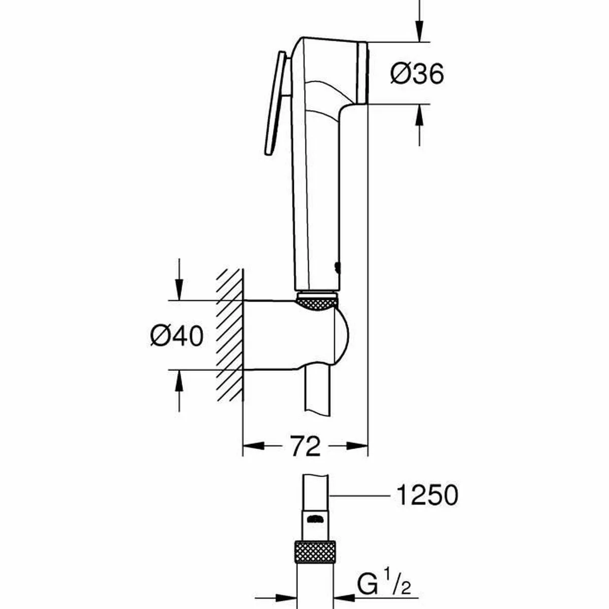 1 douchette avec tube d ecoulement grohe 26175001 silicone s717235985. Diaytar Sénégal : Innovation digitale et prix attractifs