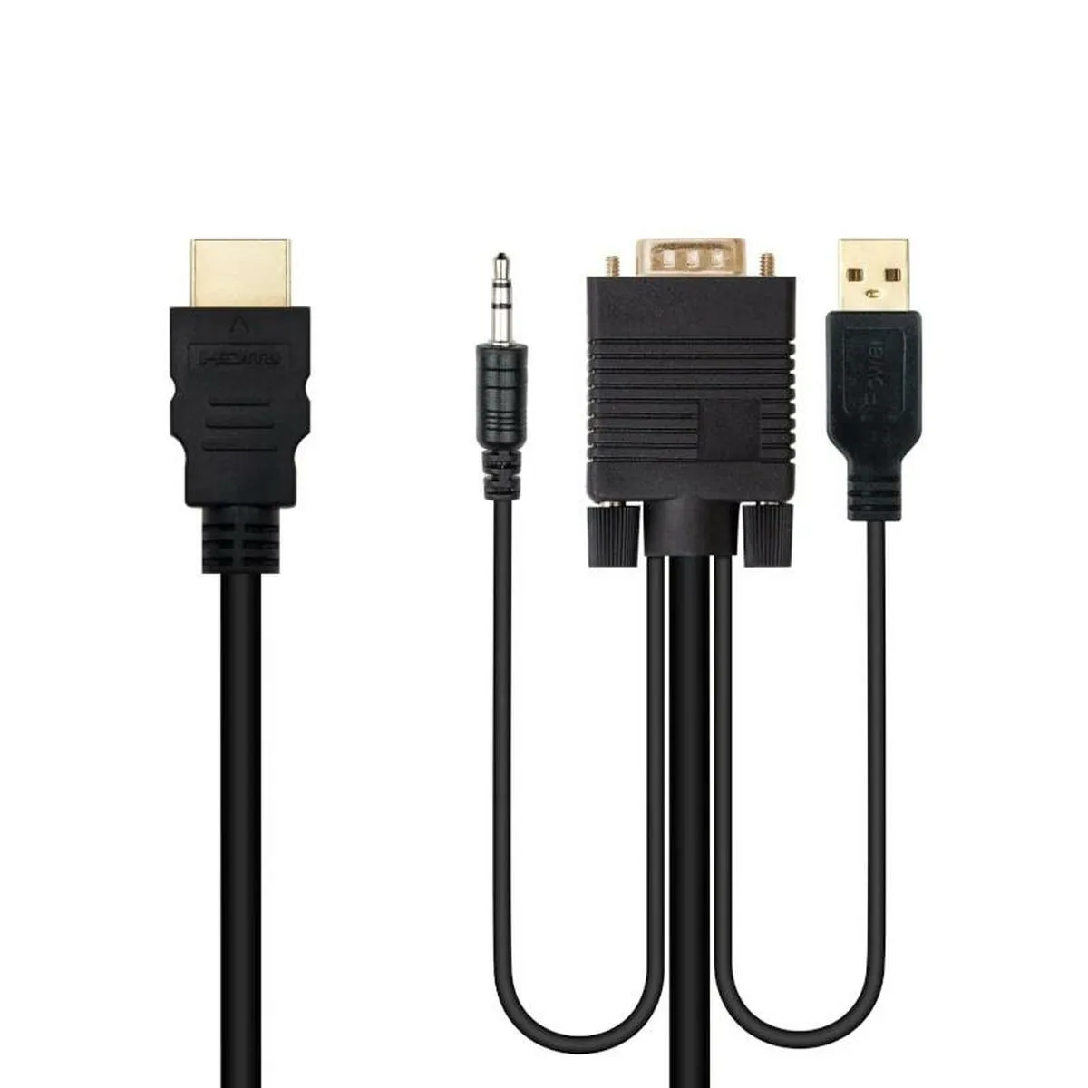 Adaptateur hdmi vers vga avec audio nanocable 10 15 4350 1 8 m noir s990501718. Diaytar : Votre destination shopping préférée au Sénégal
