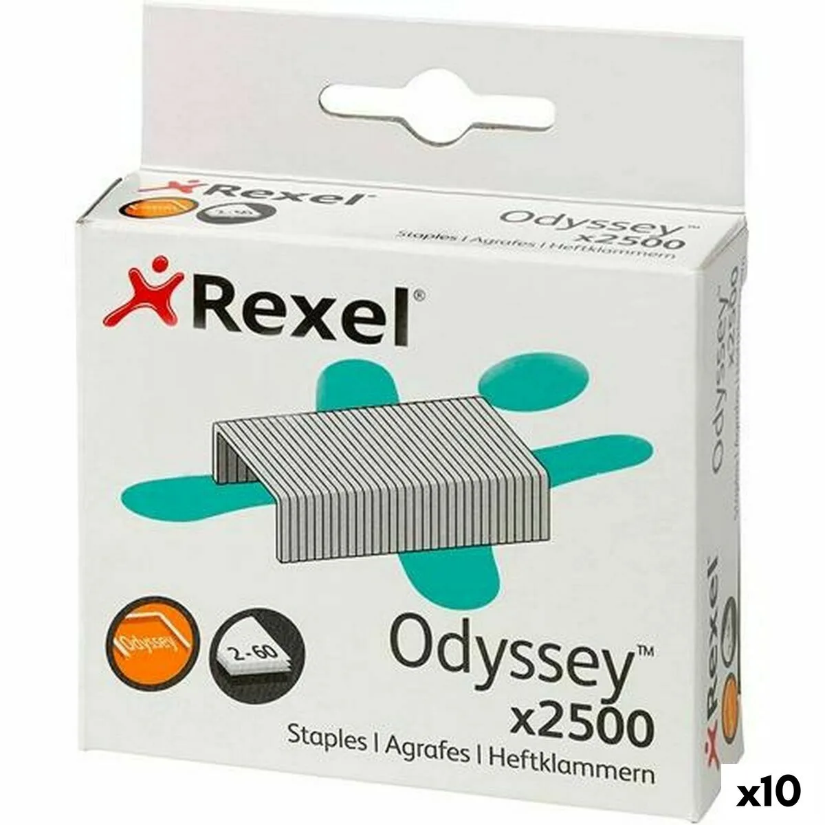 Agrafes rexel 2500 pieces 10 unites s842515546. Diaytar : Parce que bien acheter, c'est économiser