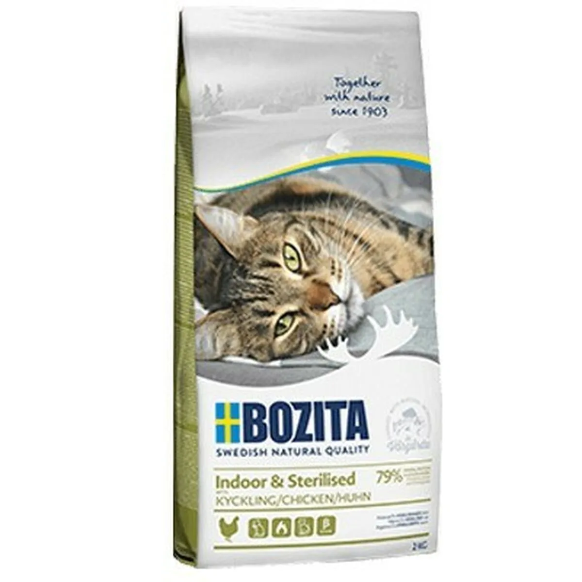 Aliments pour chat bozita indoor sterilised poulet 2 kg s9110285391. Gagnez du temps et de l'argent avec Diaytar