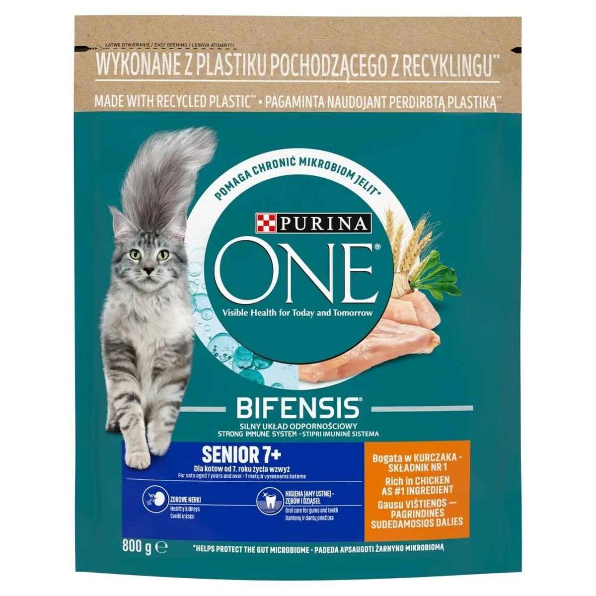 Aliments pour chat purina one bifensis senior 7 senior poulet 800 g s913708346. Achetez en toute sérénité sur Diaytar
