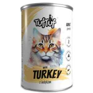 Aliments pour chat tuftuf dinde 400 g s9112305470. Votre supermarché en ligne au Sénégal, c'est Diaytar