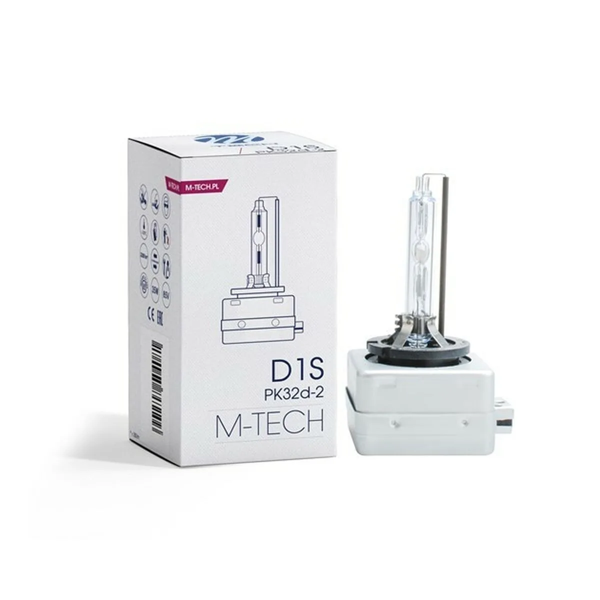 Ampoule pour voiture m tech zhcd1s12 d1s 35 w pk32d 2 85v 12000k s370253242. Diaytar : Des prix mini pour un service maxi
