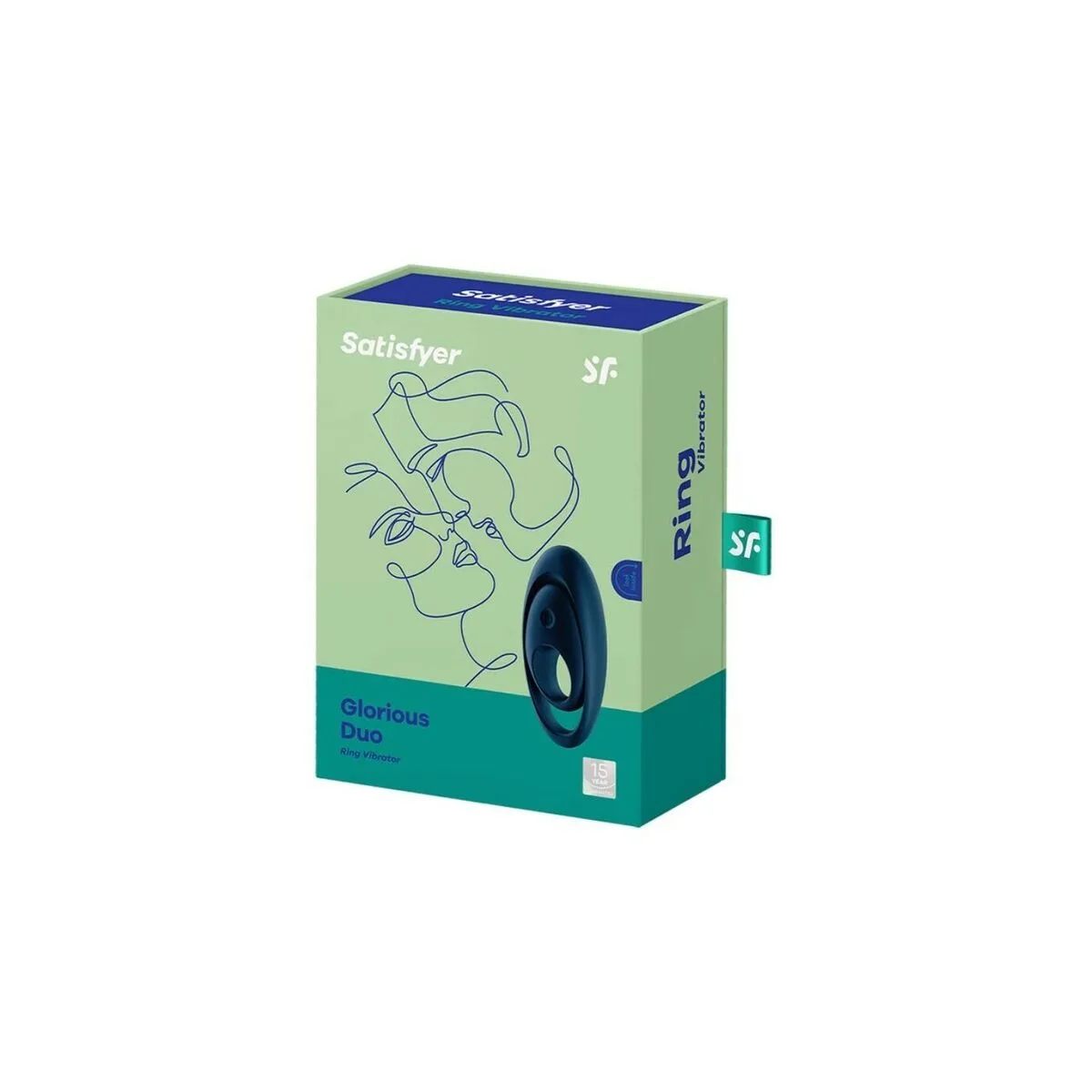 ANNEAU PÉNIS SATISFYER BLEU – Image 3