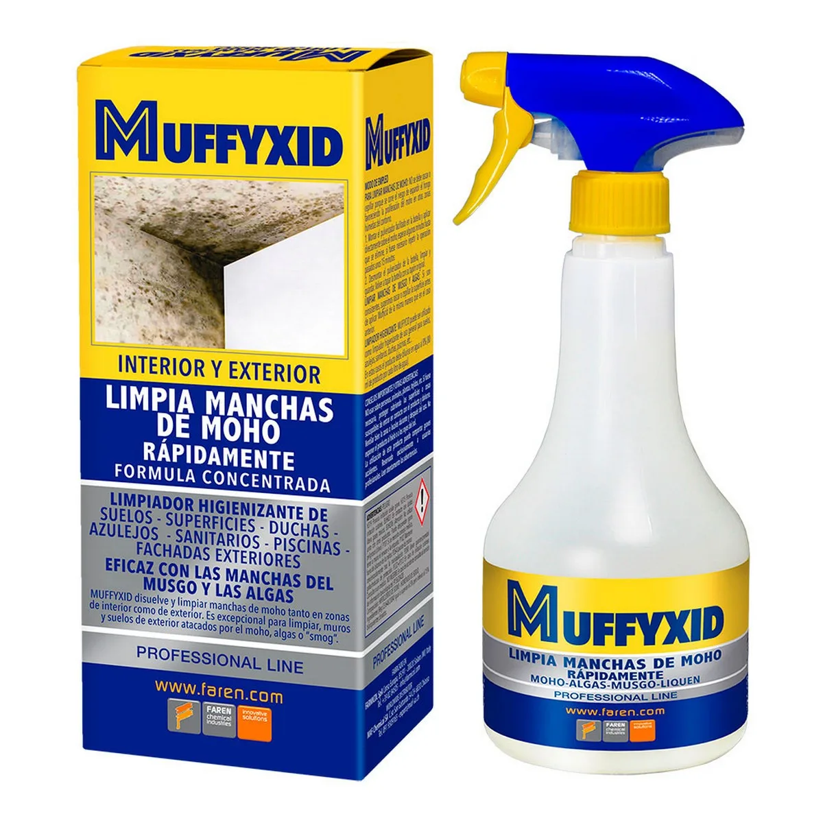 Anti humidite faren muffycid 500 ml elimination des moisissures chlore actif s790199654. Diaytar : Vivez l'expérience du shopping malin