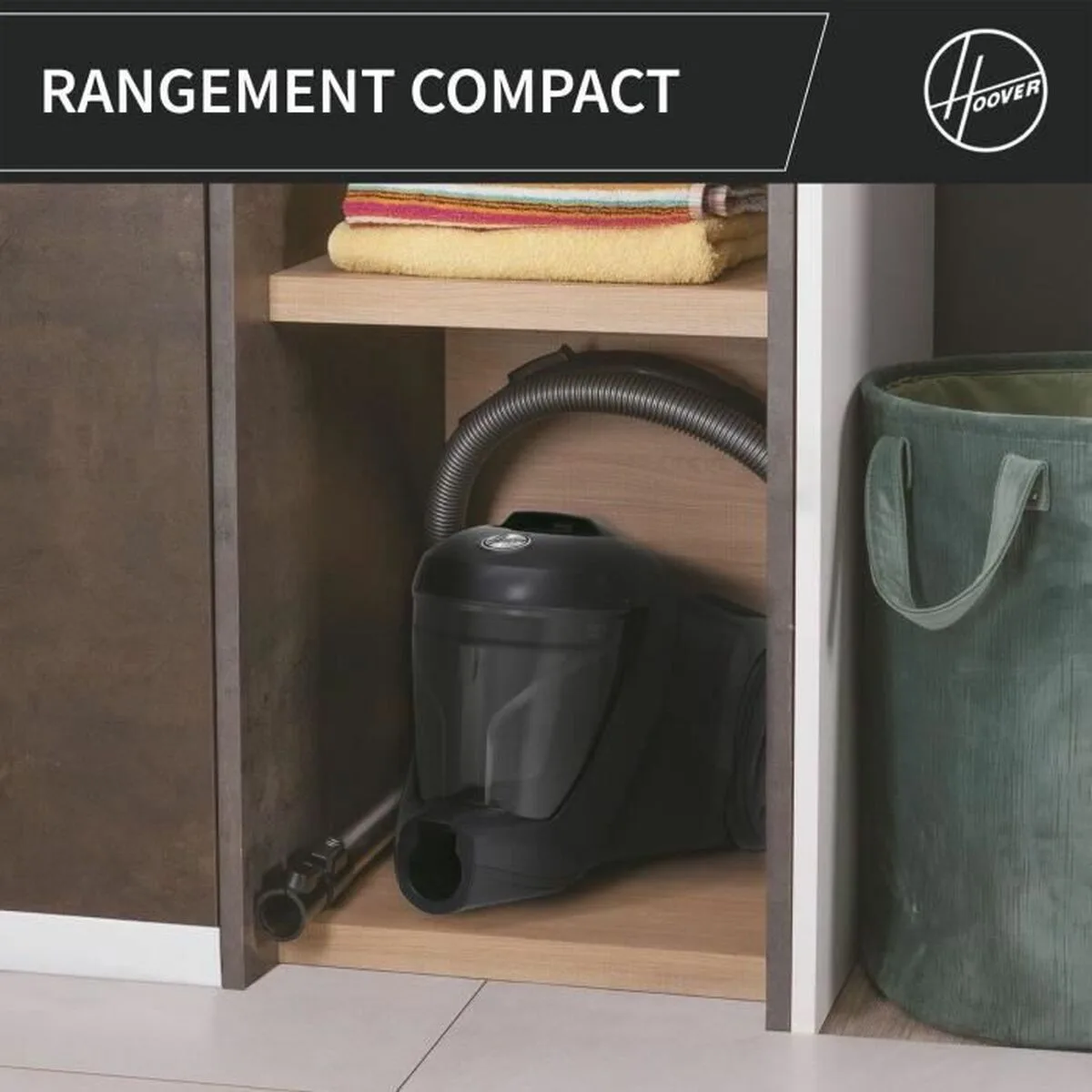 Aspirateur hoover hp321paf 850 w noir gris s7101117796. Optimisez votre budget avec Diaytar Sénégal