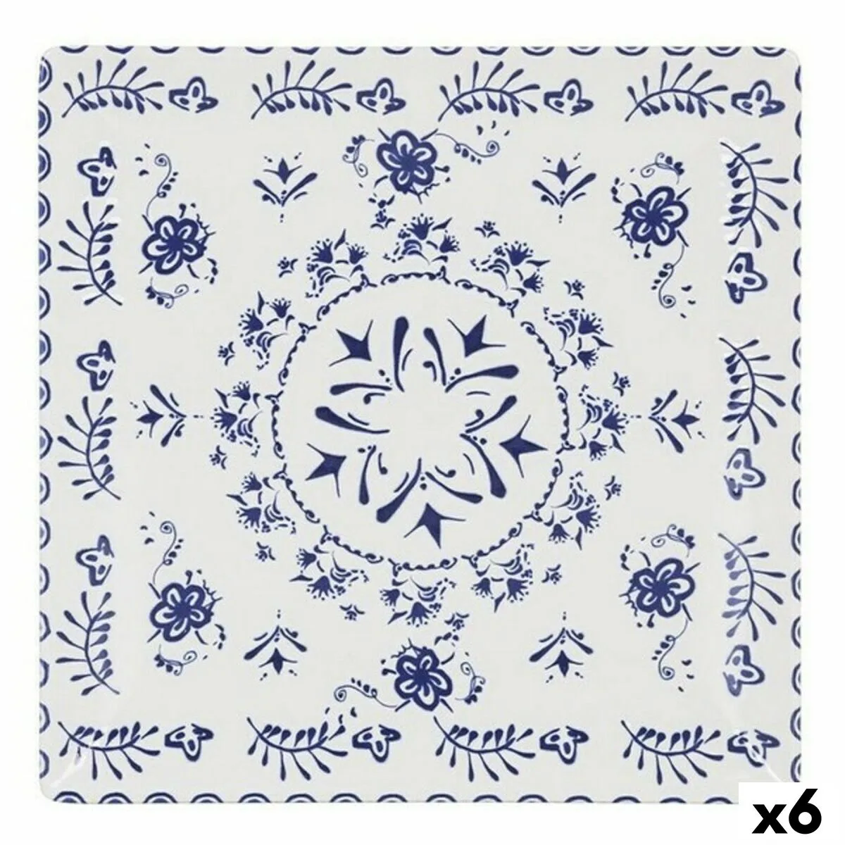 Assiette plate la mediterranea blur porcelaine 24 x 24 x 2 cm 6 unites 24 x 24 x 2 cm s222885477. Diaytar : L'e-commerce généraliste qui met le discount à l'honneur