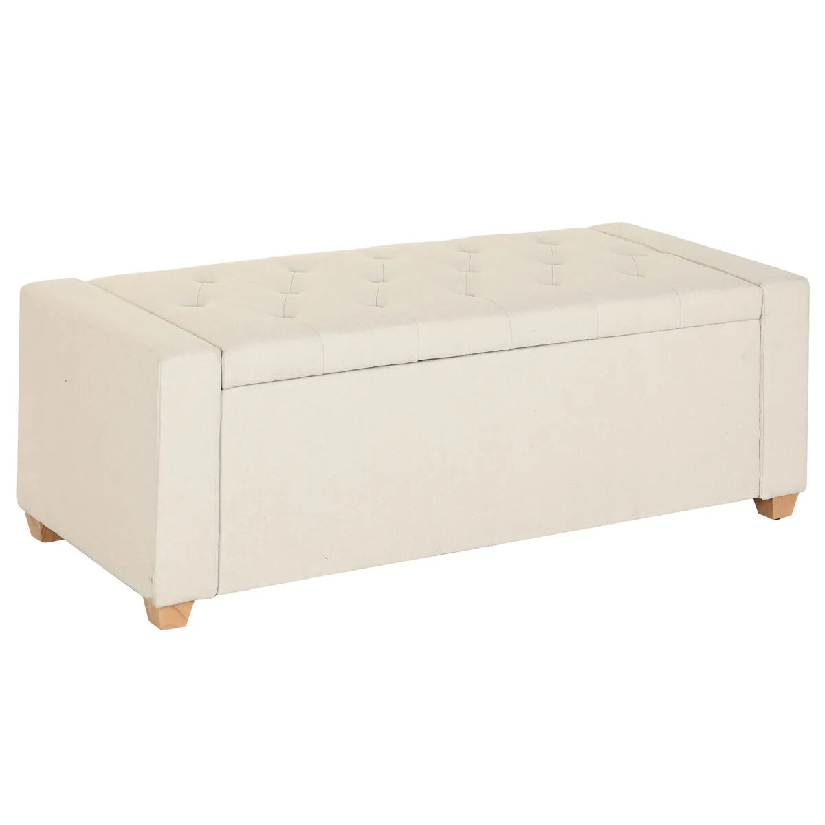 Banquette home esprit beige polyester bois 120 x 50 x 42 cm s306176774. L'expérience e-commerce réinventée par Diaytar au Sénégal