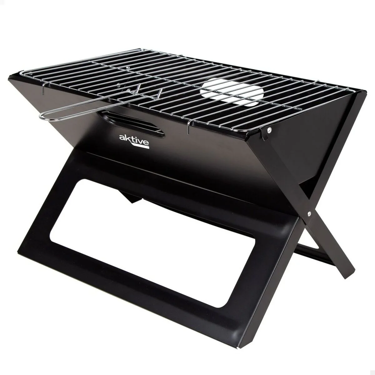 Barbecue portable aktive noir acier fer 45 x 30 x 29 cm s890105716. Des économies garanties sur chaque commande avec Diaytar