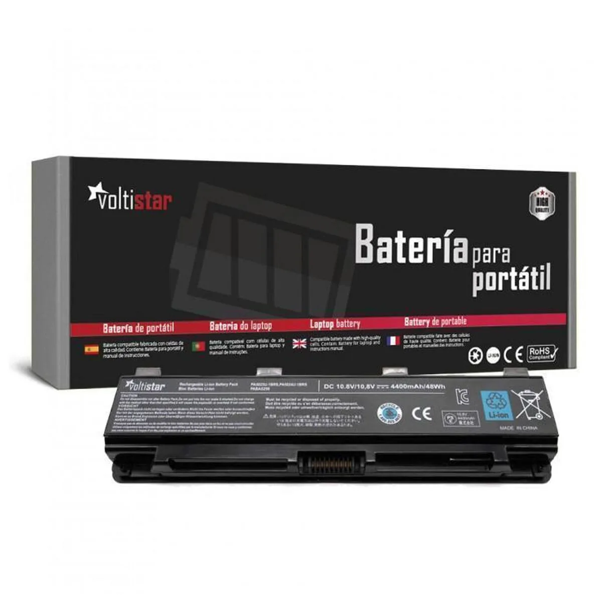Batterie pour ordinateur portable voltistar battoshc800 noir 4400 mah s781254047. L'expérience e-commerce réinventée par Diaytar au Sénégal