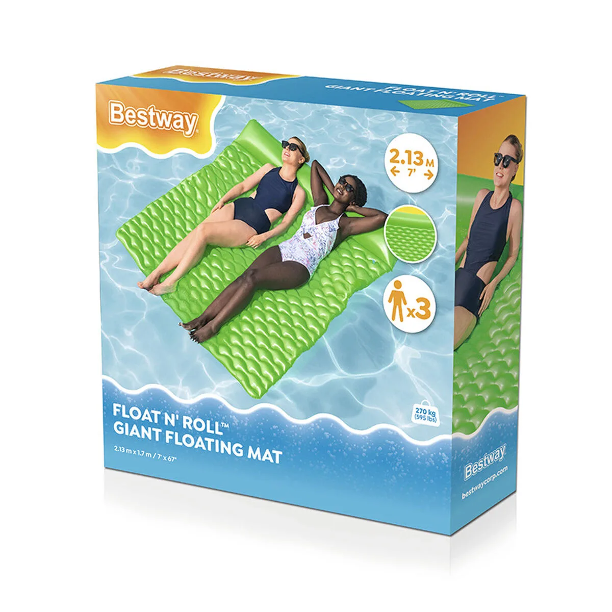Bestway matelas gonflable geant enroulable vert 213x170 cm plage et piscine 44106 d140031824. Diaytar Sénégal : Innovation digitale et prix attractifs