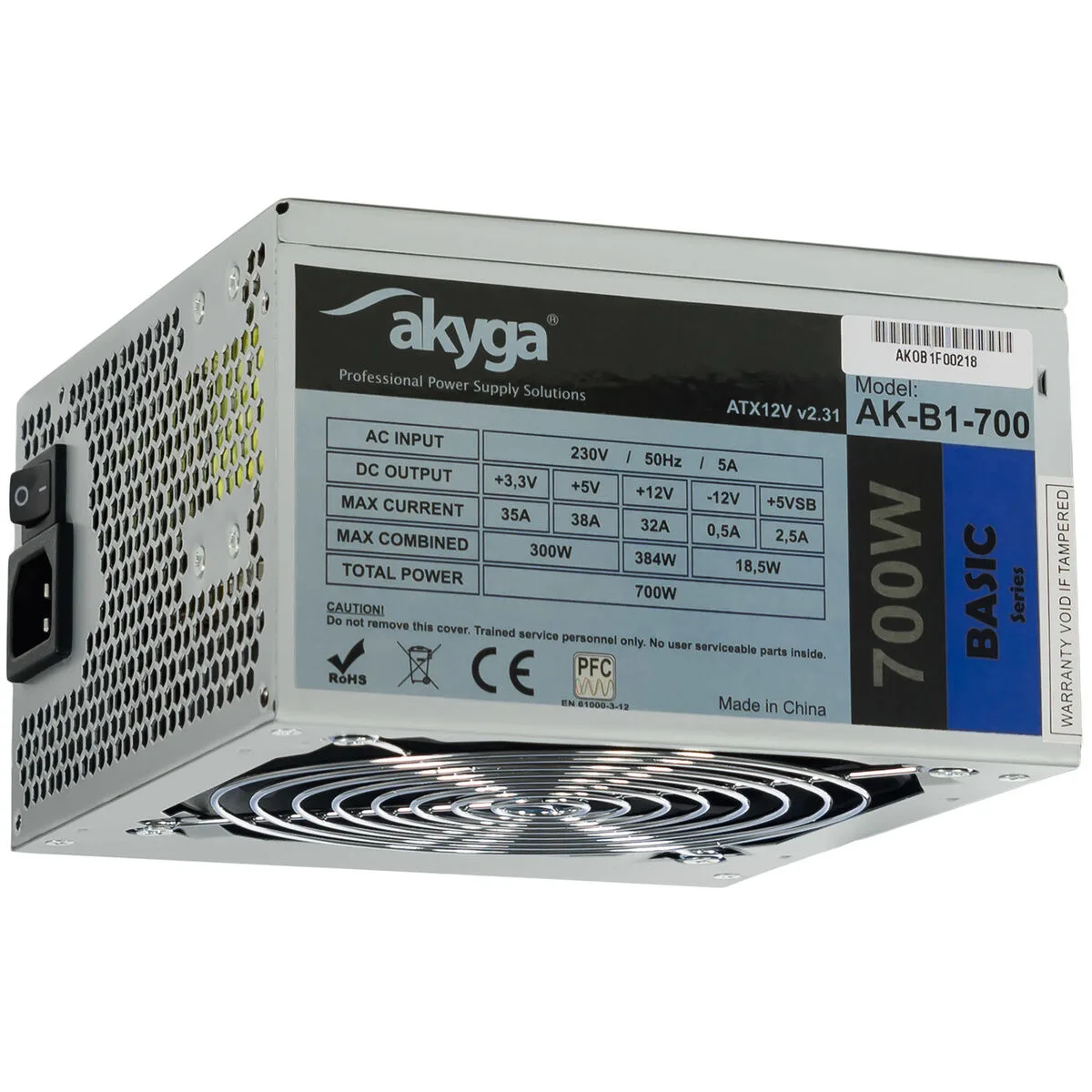 Bloc d alimentation akyga ak b1 700 700 w cablee ventilation laterale atx s912909955. Diaytar : Acheter moins cher n'a jamais été aussi facile