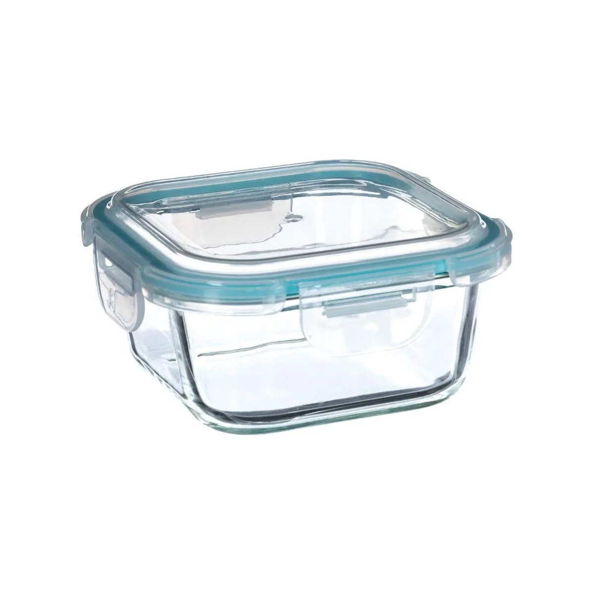 Boite a lunch 5five simply smart bleu transparent verre 530 ml 13 8 x 13 8 x 6 8 cm s790212231. Le discount haut de gamme, c'est possible avec Diaytar