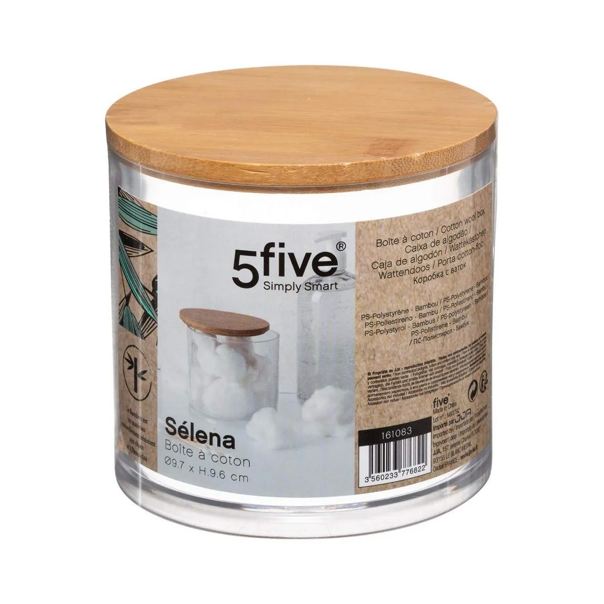 Boite avec couvercle 5five simply smart selena 9 7 cm s790981447. Diaytar : Parce que bien acheter, c'est économiser