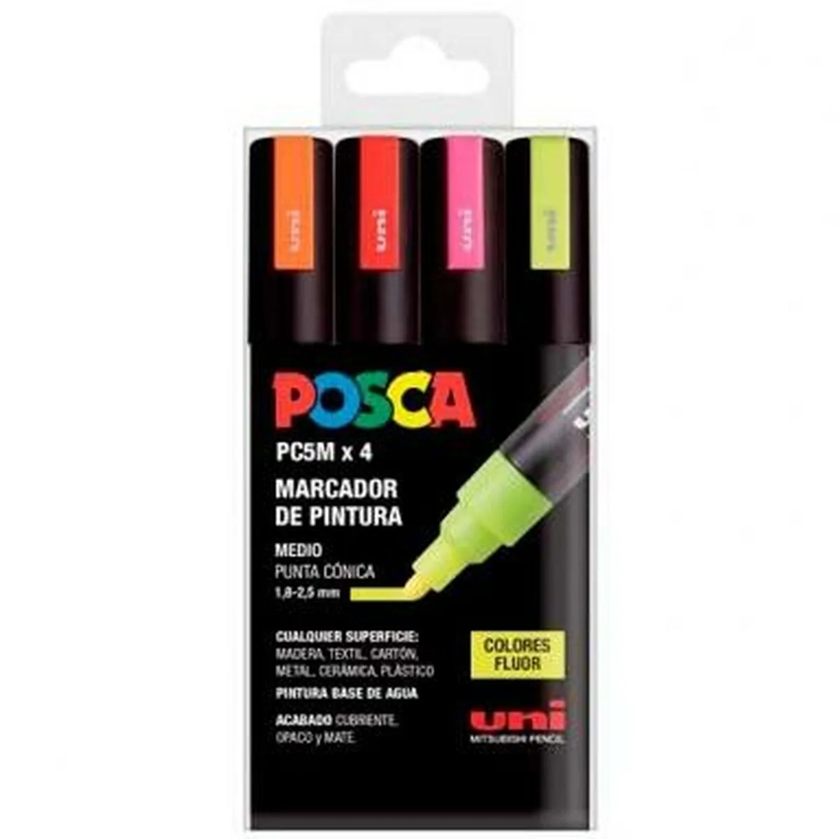 Boite de marqueurs posca pc 5m fluor multicouleur s841899525. Diaytar : Votre allié pour des achats malins et économiques