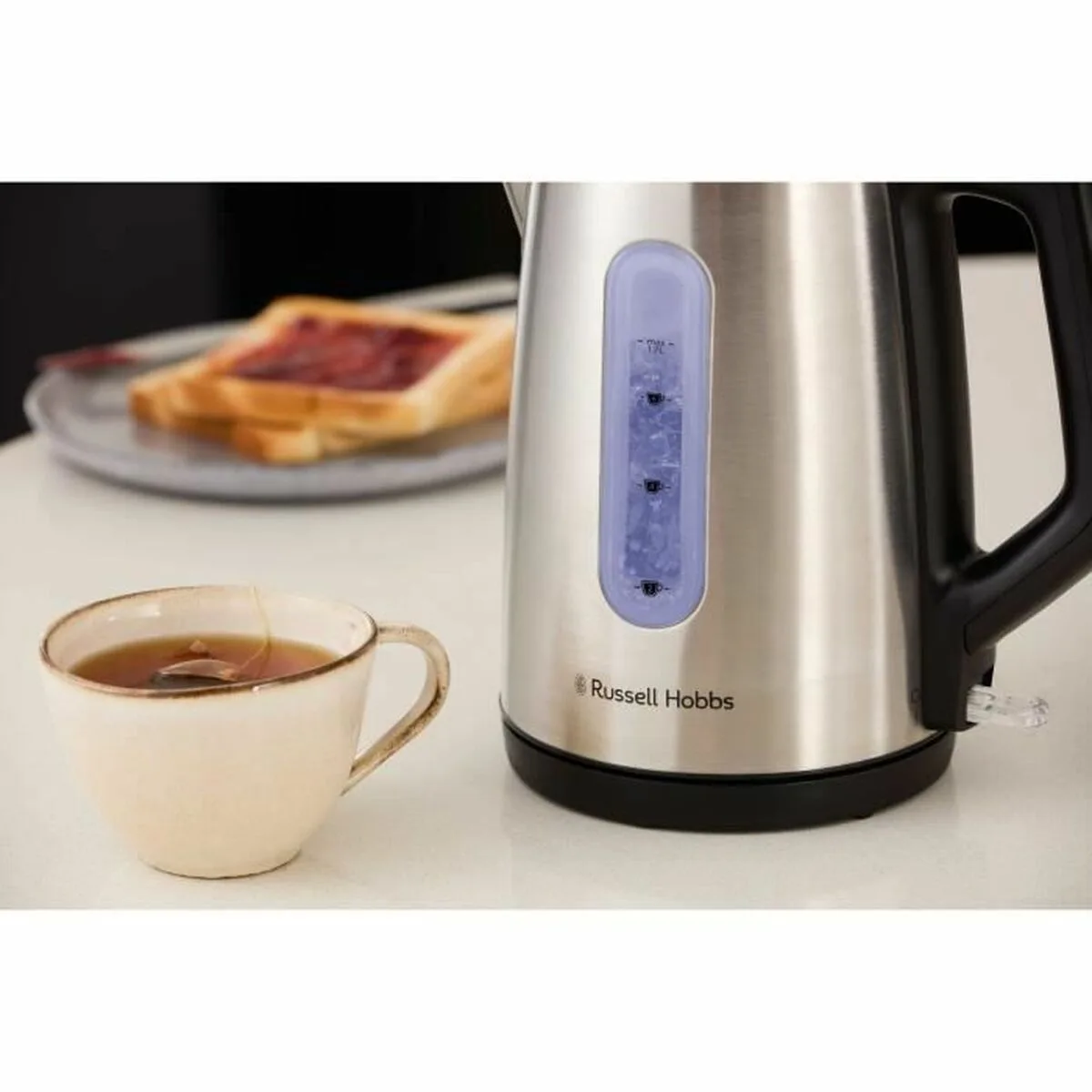 Bouilloire russell hobbs noir acier inoxydable 2400 w 1 7 l s7101521262. Catalogue géant, prix mini chez Diaytar Sénégal