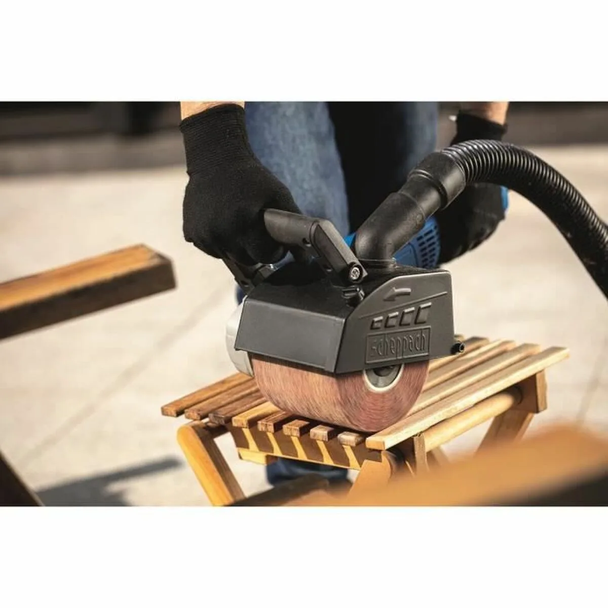 Brosse pour renovateur de surface scheppach mrs1300 fibre synthetique s718207120. Diaytar : L'excellence du service, la douceur des prix