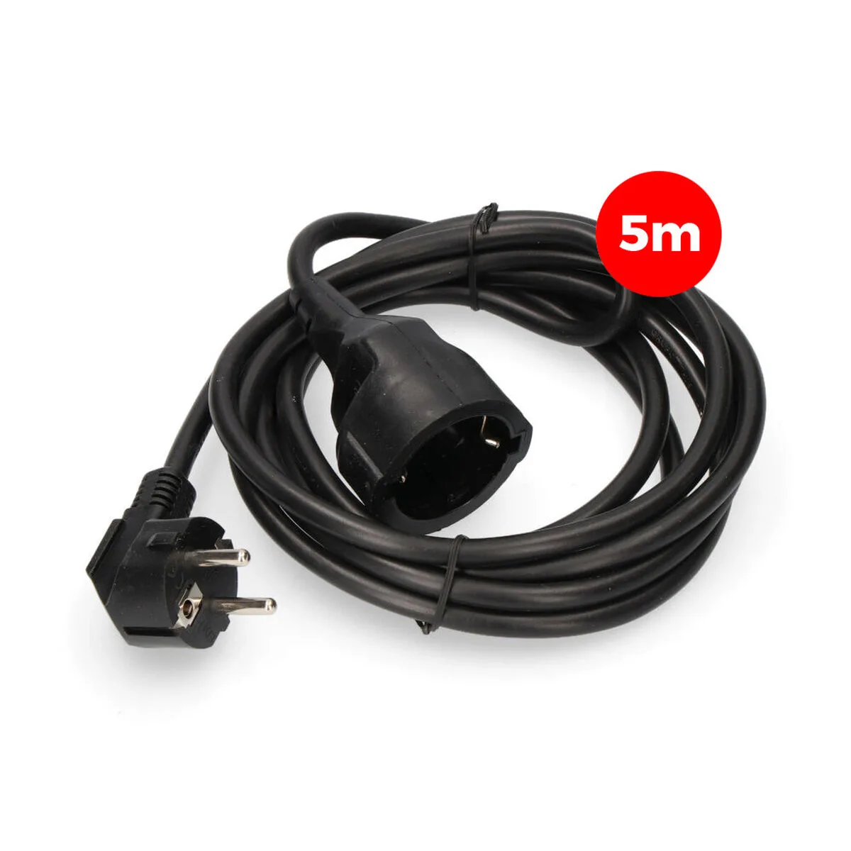 Cable de rallonge edm 23214 noir 5 m s790114643. Diaytar : Où chaque achat est une victoire pour votre budget