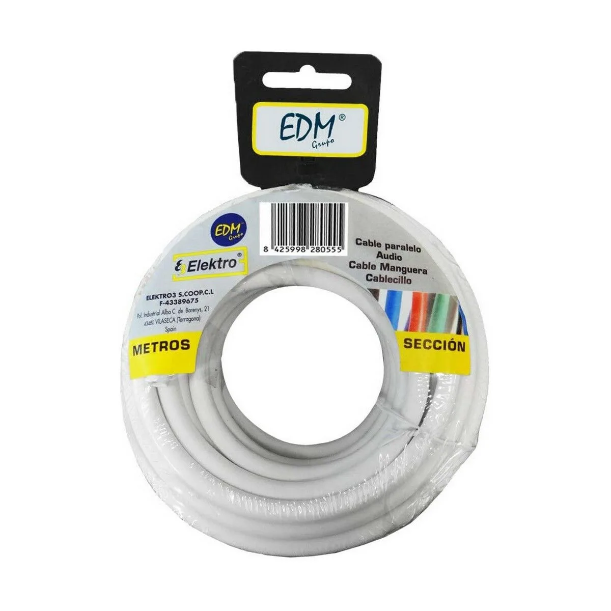 Cable edm 28085 blanc 2 x 1 mm 5 m s791517296. Optimisez votre budget avec Diaytar Sénégal