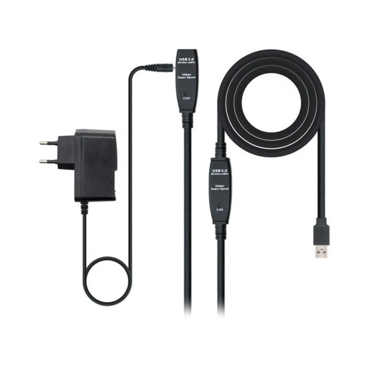 Cable rallonge a usb nanocable 10 01 031 noir s022432570. Achetez en toute sérénité sur Diaytar