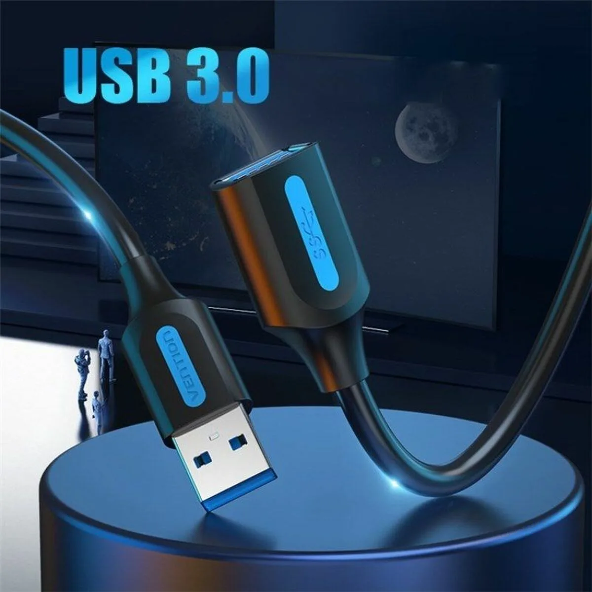 Cable rallonge a usb vention cbhbi 3 m noir s990840871. Shopping en ligne au Sénégal ? Pensez Diaytar !