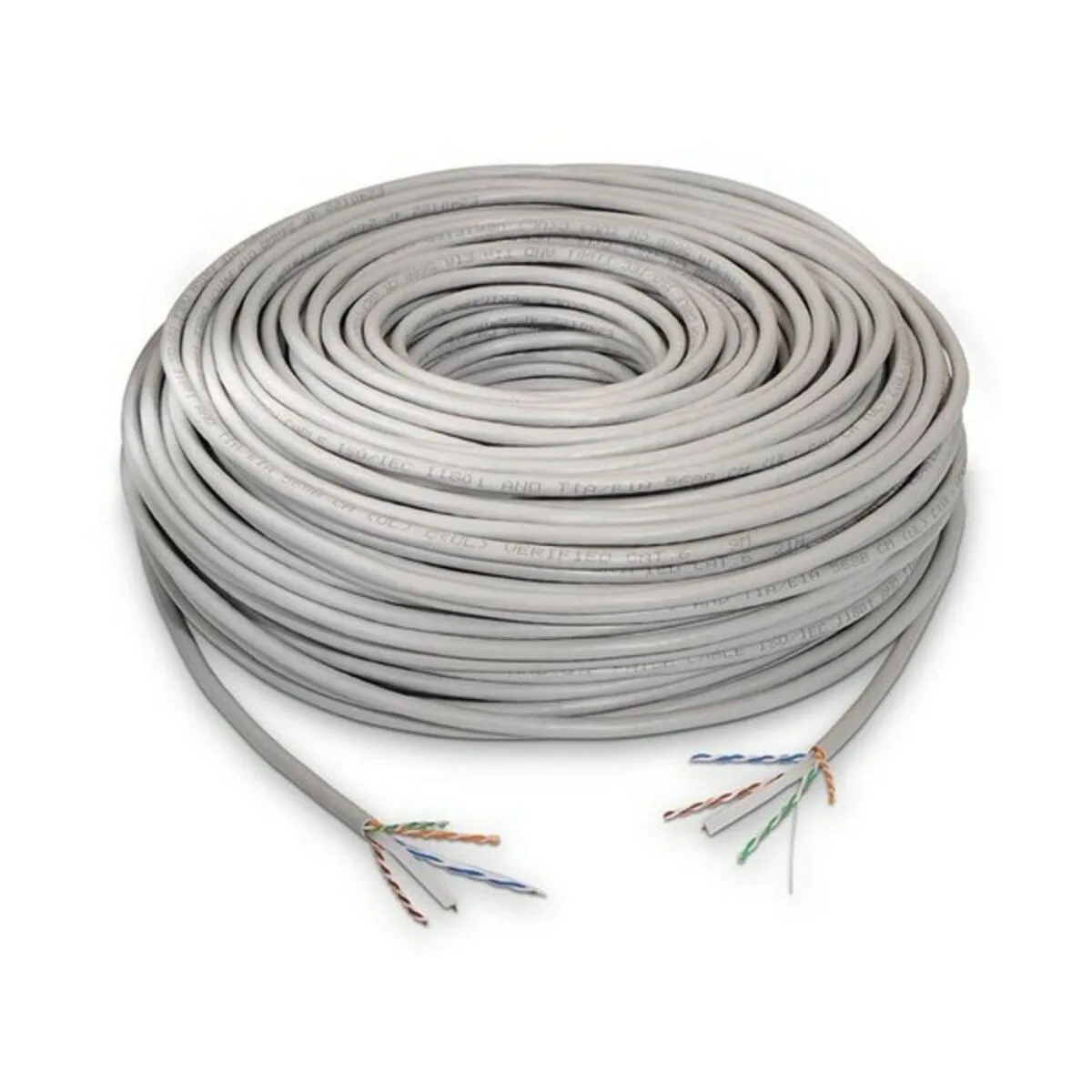 Cable reseau rigide utp 6eme categorie nanocable 10 20 0502 100 m gris 100 m s990522767. Diaytar Sénégal : Des produits pour toute la famille à prix cassés