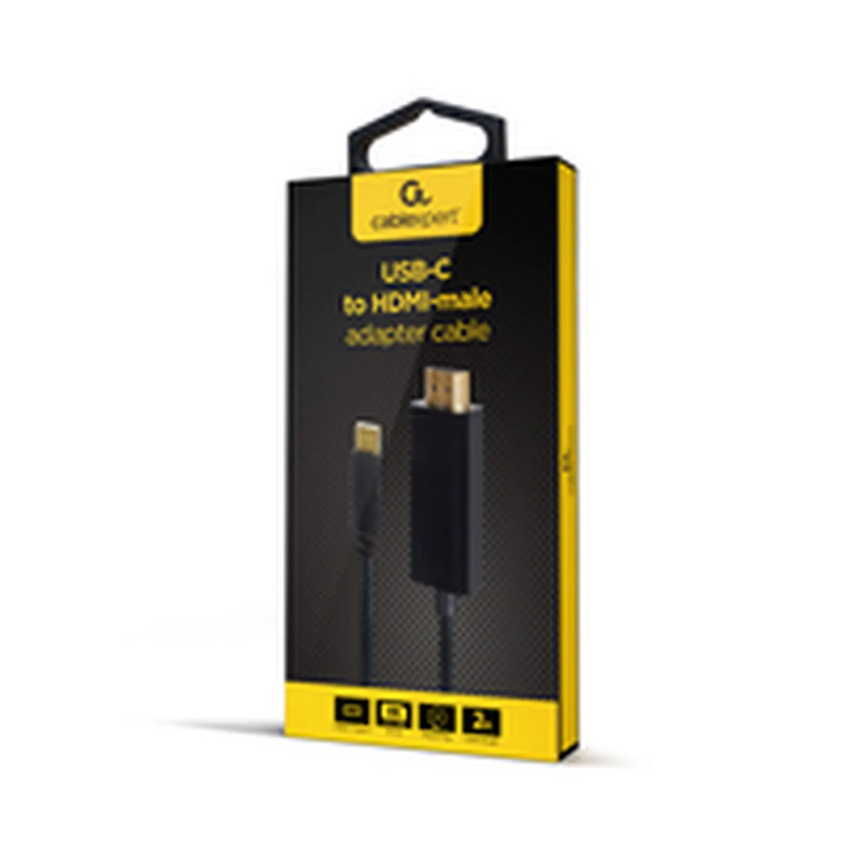 Cable usb c vers hdmi gembird a cm hdmim 01 noir 2 m s911523812. Révolutionnez votre façon d'acheter avec Diaytar