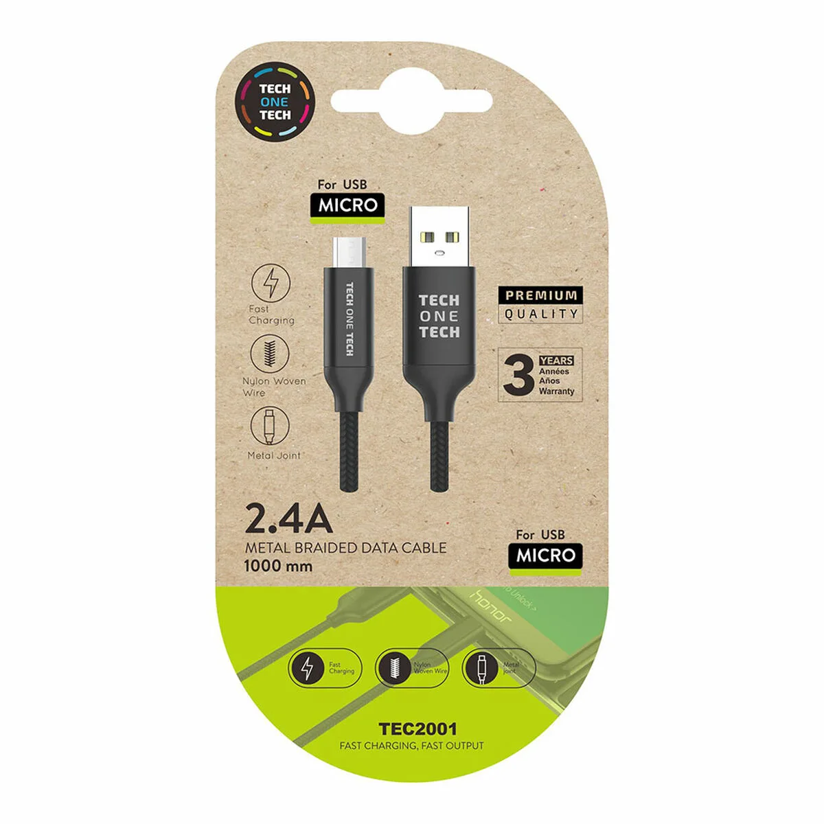 Cable usb tech one tech tec2001 1 m noir s990761631. Diaytar Sénégal : Parce que chaque FCFA compte