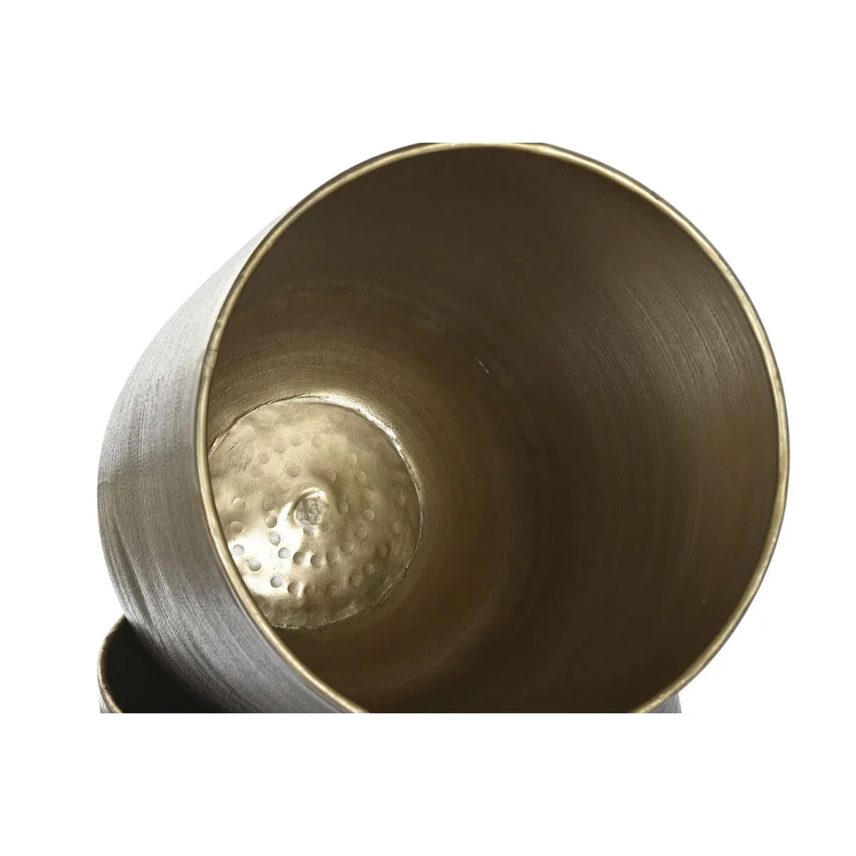 Cache pot home esprit dore argente aluminium moderne 35 x 35 x 63 cm 2 pieces s306044644. Optimisez votre budget avec Diaytar Sénégal