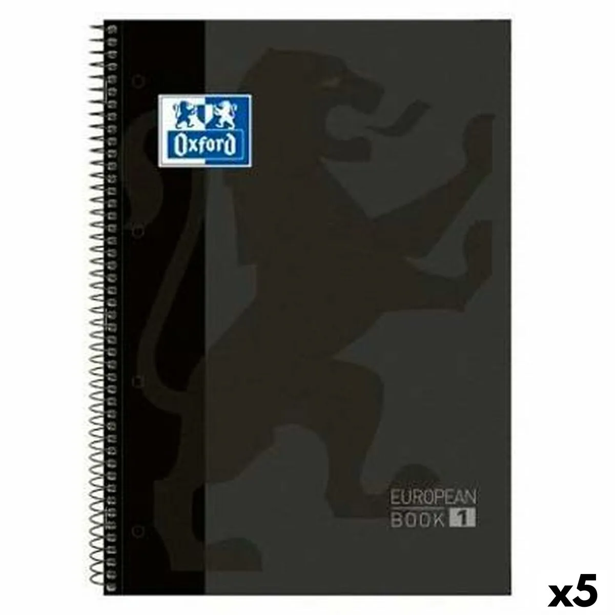 Cahier a spirale oxford classic europeanbook noir a4 80 volets 5 unites s843896564. Votre shopping simplifié de A à Z avec Diaytar