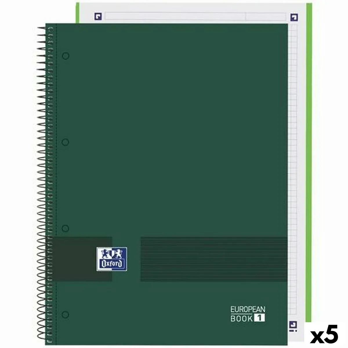 Cahier oxford european book write erase vert militaire a4 80 volets 5 unites s842227842. Électroménager, mode, beauté... Diaytar a tout en stock