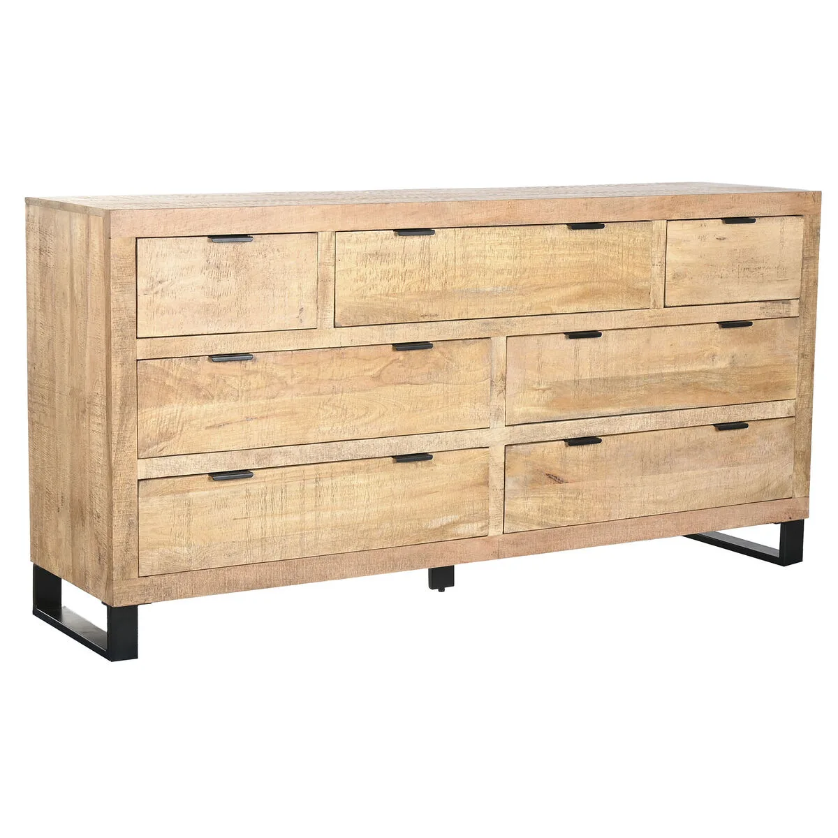 Caisson a tiroirs home esprit marron noir alpino 180 x 45 x 91 cm s306118894. Diaytar : Le discount nouvelle génération au Sénégal