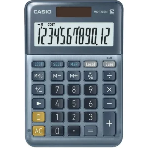 Calculatrice casio ms 120em bleu s840355846. Diaytar : Votre allié pour des achats malins et économiques