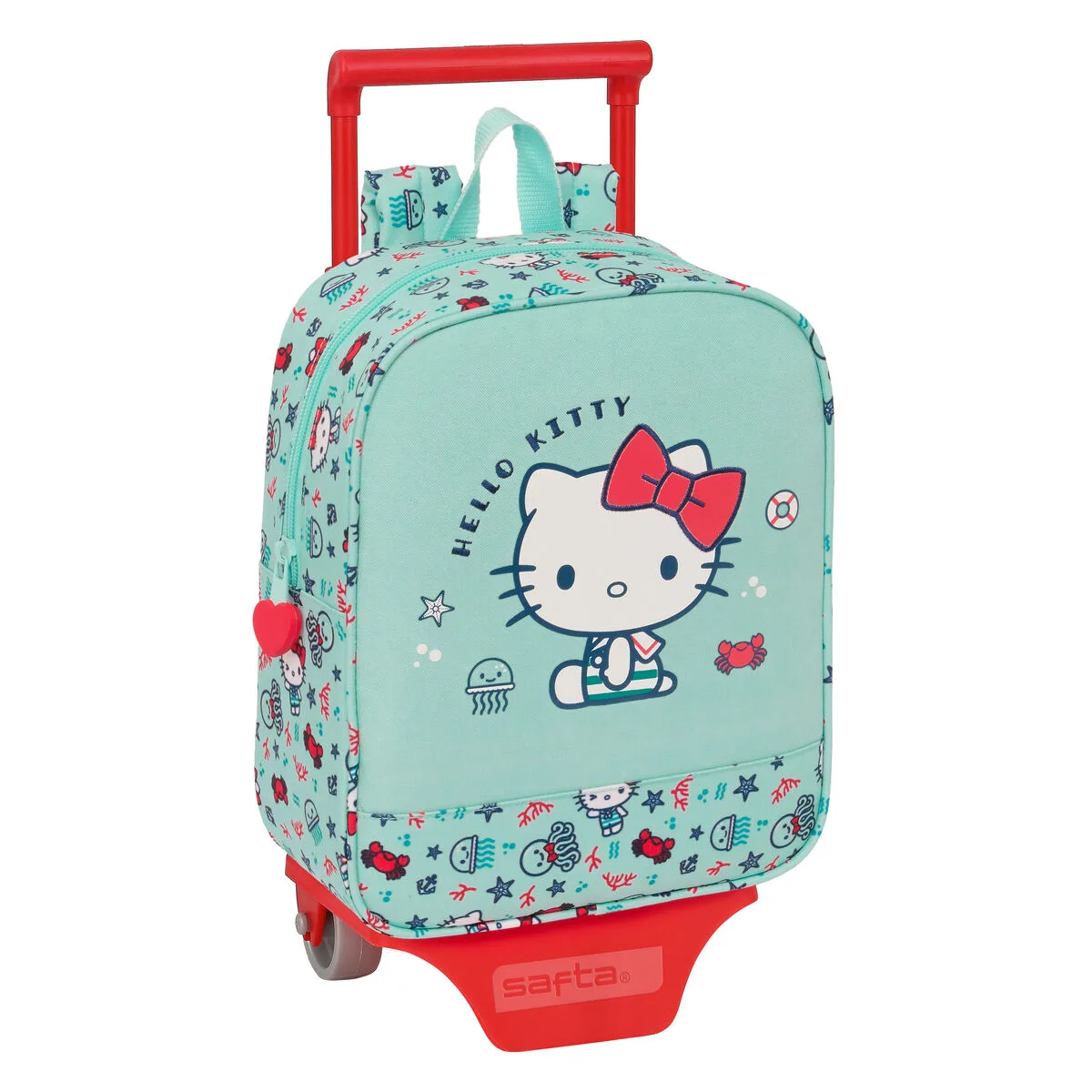 Cartable a roulettes hello kitty sea lovers turquoise 22 x 27 x 10 cm s430938360. Diaytar : L'excellence du service, la douceur des prix