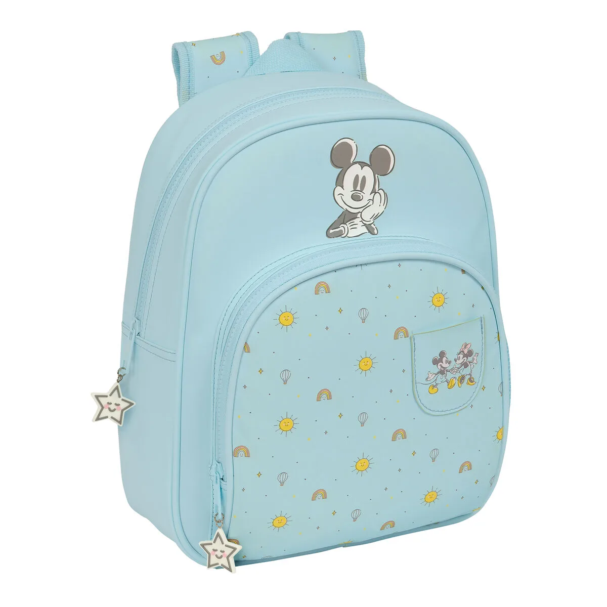Cartable mickey mouse clubhouse baby bleu clair 28 x 34 x 10 cm s431046435. Achetez en toute sérénité sur Diaytar