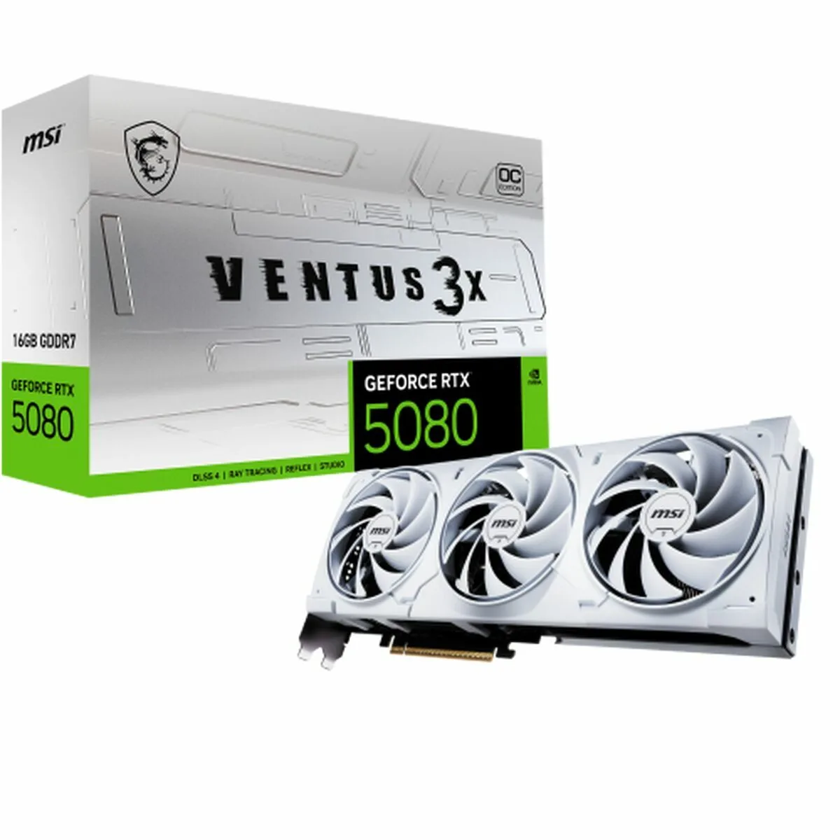 Carte graphique msi geforce rtx 5080 16g ventus 3x oc white geforce rtx 5080 16 gb gddr6x s563317266. Diaytar : La révolution discount est en marche