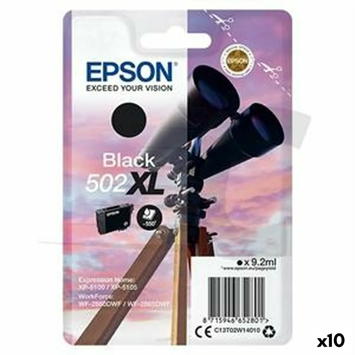 Cartouche d encre originale epson 502xl noir 10 unites s843685953. Électroménager, mode, beauté... Diaytar a tout en stock