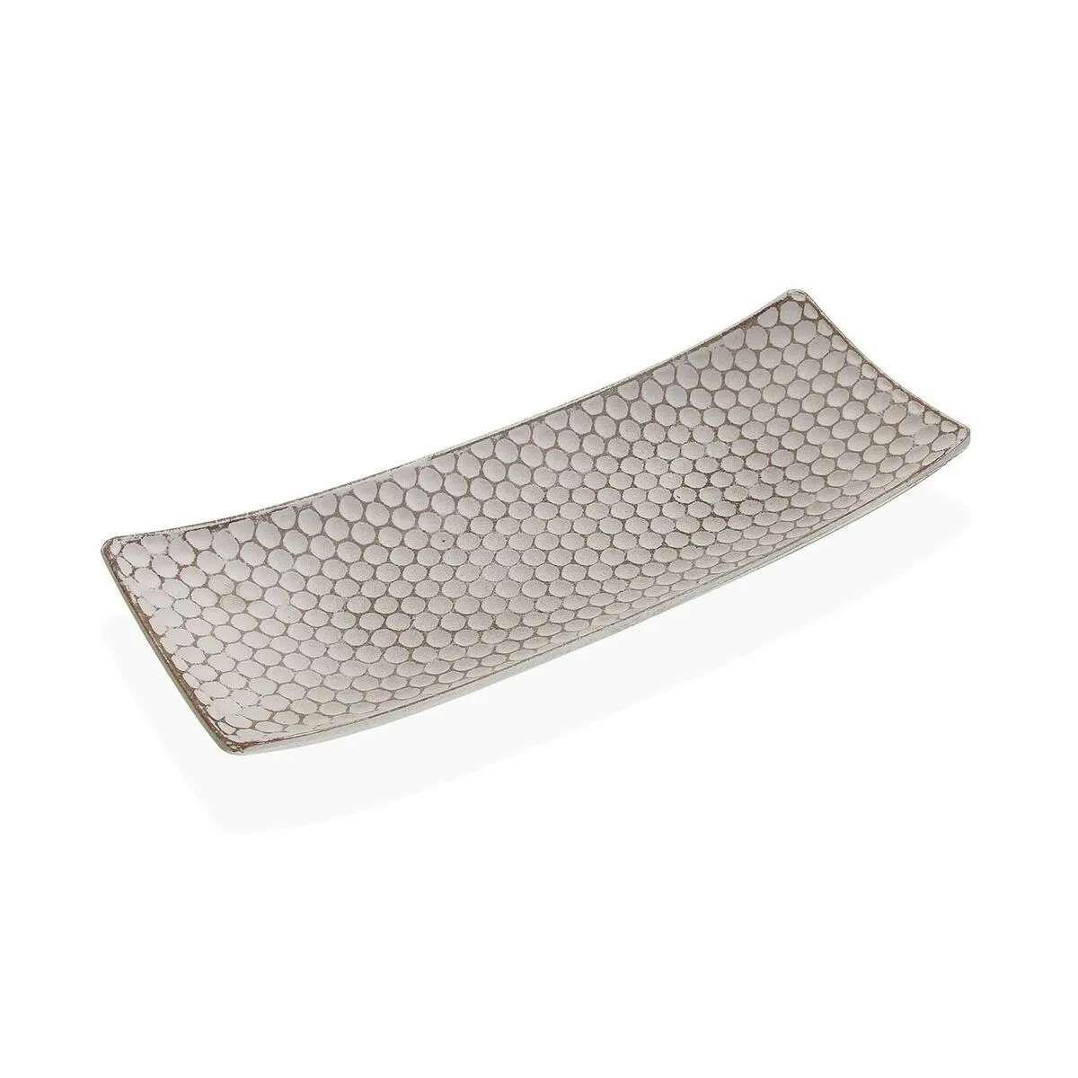 CENTRE DE TABLE VERSA BLANC BOIS MDF 13 X 3 X 34 CM