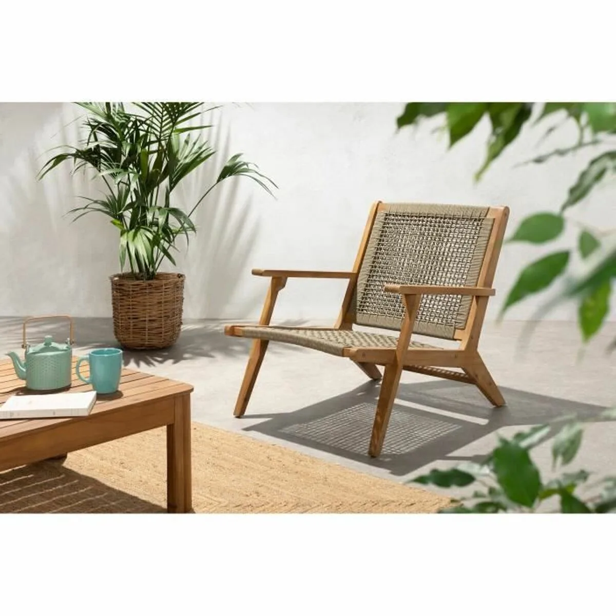 Chaise de jardin merida bois d acacia 81 x 67 x 71 cm s717334410. Profitez des meilleurs deals du Sénégal sur Diaytar