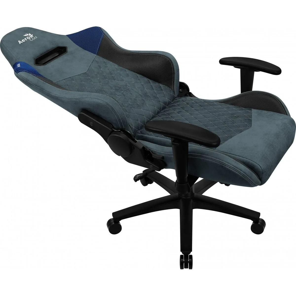 CHAISE DE JEU AEROCOOL DUKE AEROSUEDE 180º BLEU – Image 6