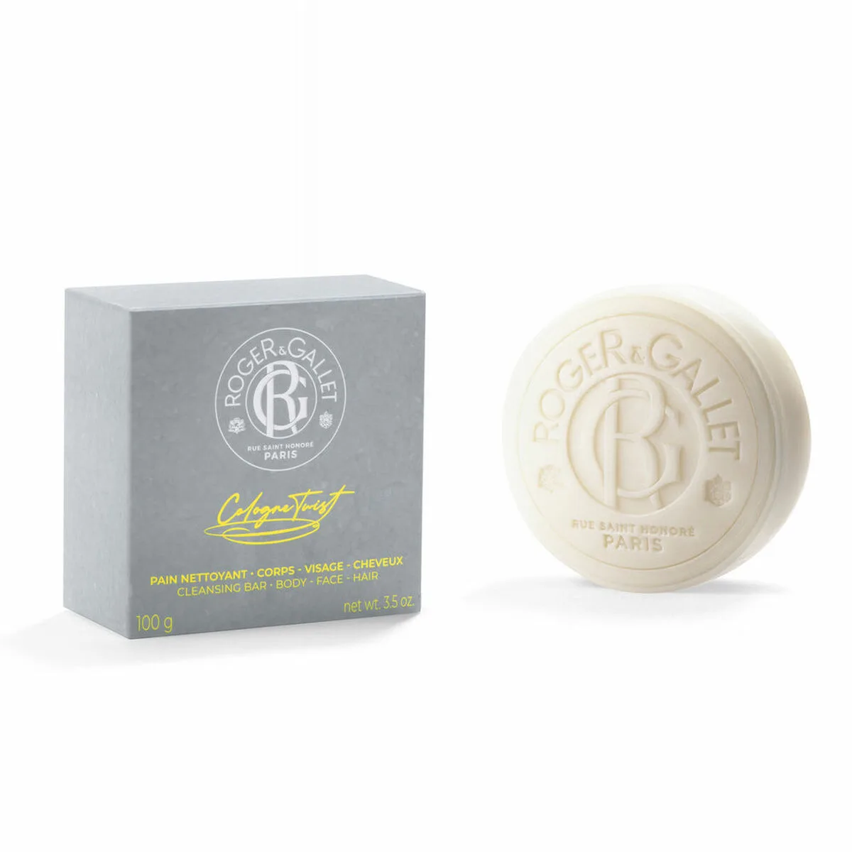 Champoing solide roger gallet cologne twist 100 g s0512691838. Des économies garanties sur chaque commande avec Diaytar
