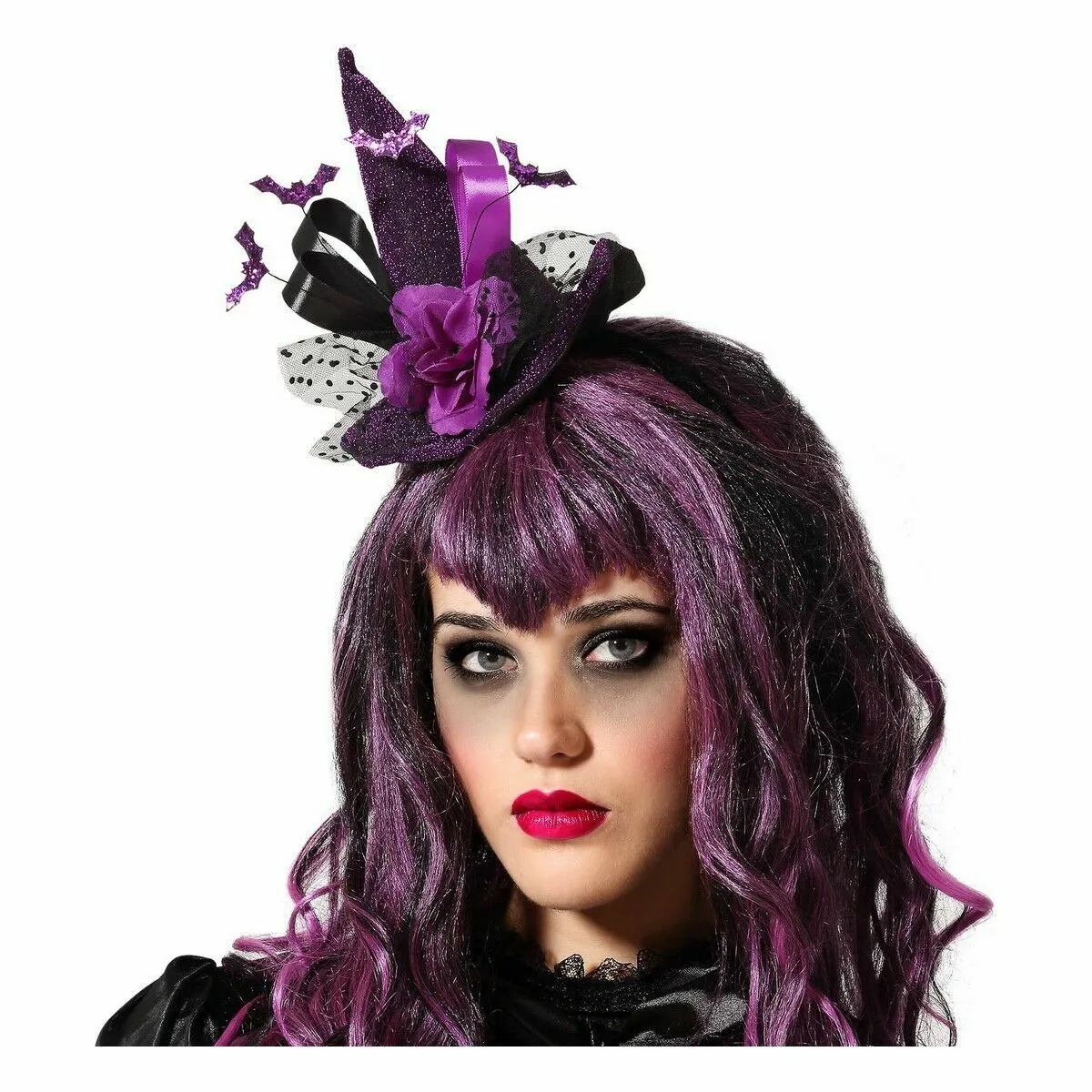 Chapeau sorciere violet multicouleur s113249931. Votre shopping simplifié de A à Z avec Diaytar