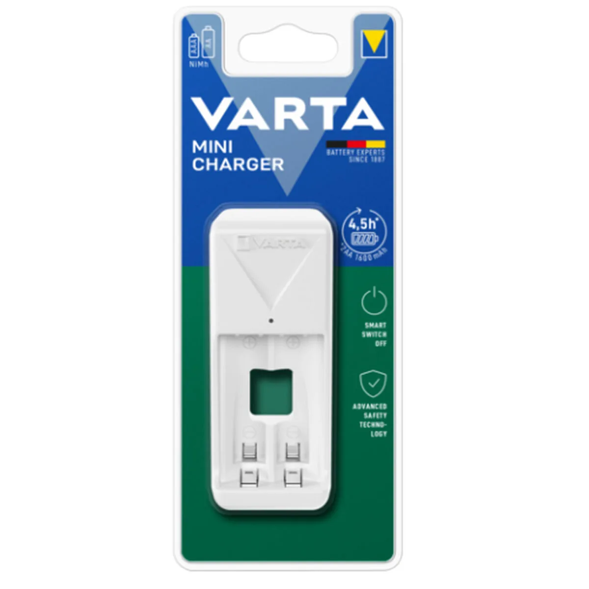 Chargeur de batterie varta 57656 101 401 mini 2 batteries blanc aa aaa s792160410. Plus de choix, moins de dépenses avec Diaytar